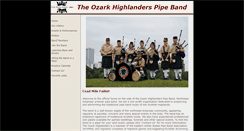 Desktop Screenshot of ozarkhighlanders.org